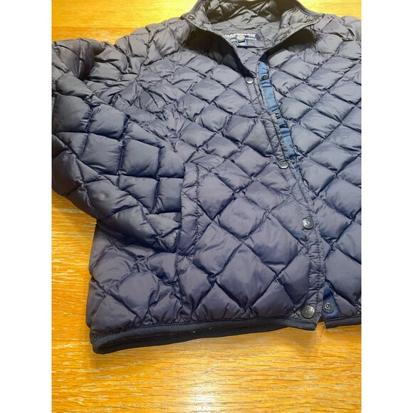 Hackman Mens Quilted Down Jacket With Snap Buttons & Collar - Picture 4 of 6
